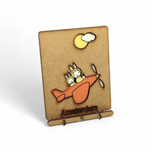 Afbeelding in Gallery-weergave laden, Miffy on a plane Amsterdam Pop-up Art