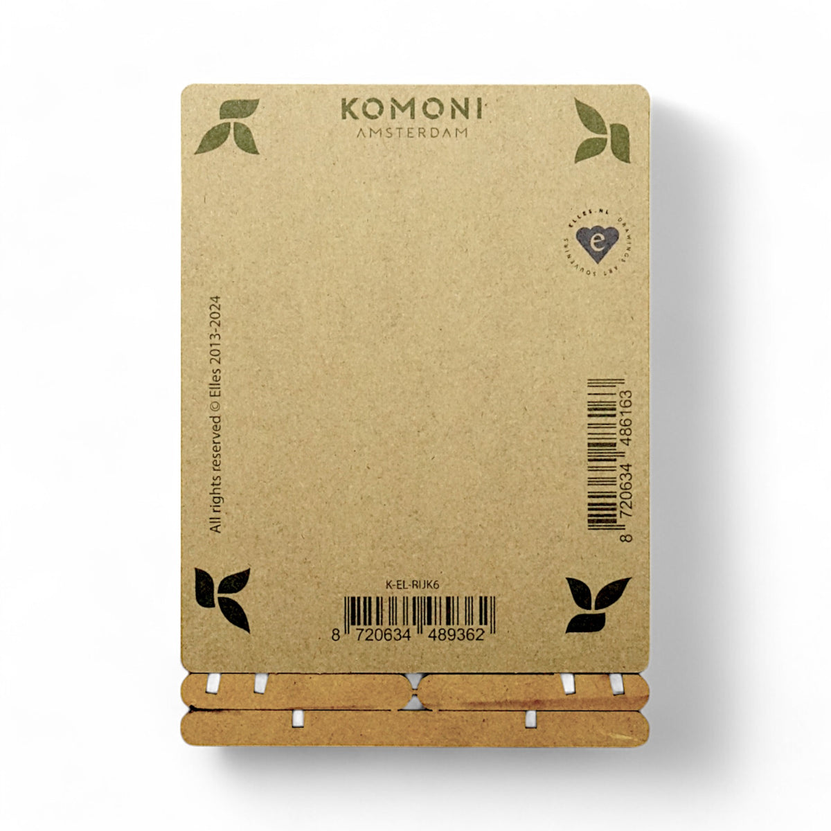 Rijksmuseum Amsterdam – Wooden Pop-up Card
