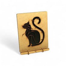 Afbeelding in Gallery-weergave laden, Black Cat Pop-up Art