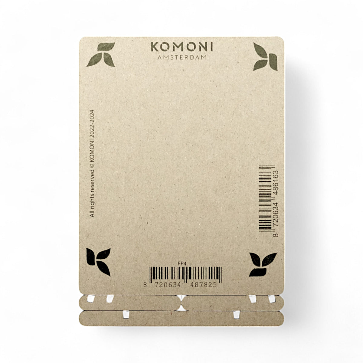 Kolibrie met Bloem – Houten Pop-up Kaart