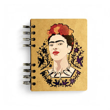 Load image into Gallery viewer, Frida Kahlo Face Artist Journal