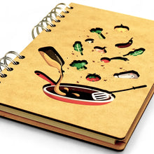 Afbeelding in Gallery-weergave laden, Receptenboek met ruimte voor ingrediënten en notities – ideaal voor hobbykoks als cadeau