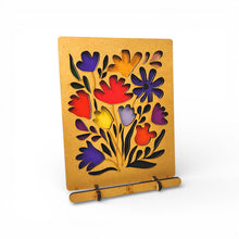 Afbeelding in Gallery-weergave laden, NIEUW: Kleurige Bloemen Pop-up Kaart