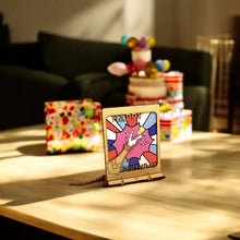 Afbeelding in Gallery-weergave laden, Duurzame verjaardags pop-up kaart Happy B-Day – feestelijk en creatief