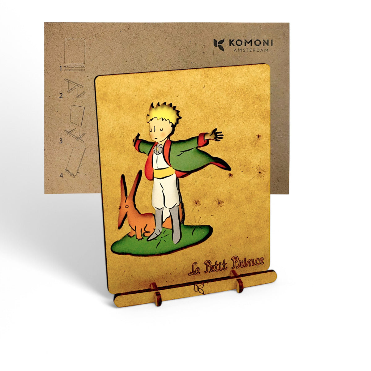 The Little Prince with Open Arms – Pop-up Card