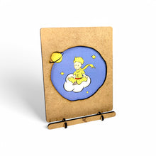 Afbeelding in Gallery-weergave laden, Le Petit Prince on a Cloud Pop-up Art
