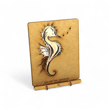Afbeelding in Gallery-weergave laden, Sea Horse Pop-up Art