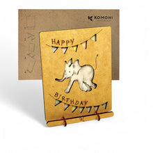 Afbeelding in Gallery-weergave laden, Happy Birthday Olifant Pop-up Kaart