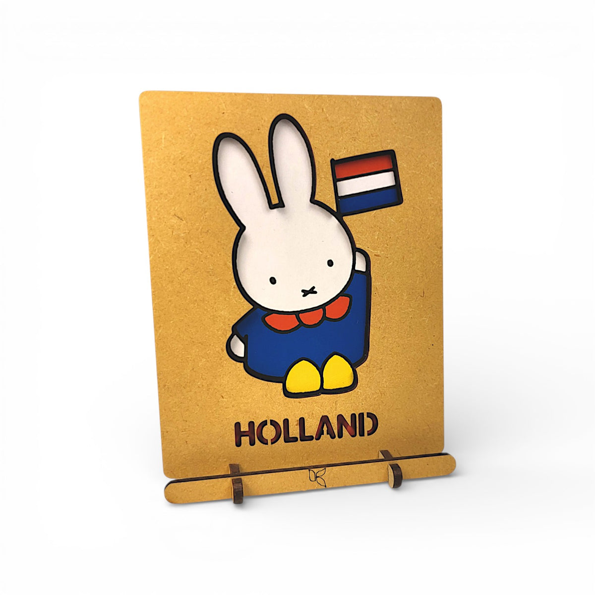 Miffy with Dutch Flag – Pop-up Card
