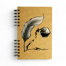 Afbeelding in Gallery-weergave laden, Veer & inktpot Notitiboek