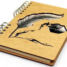 Afbeelding in Gallery-weergave laden, Veer & inktpot Notitiboek