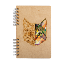Load image into Gallery viewer, Sustainable journal - Recycled paper - Cat
