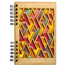 Load image into Gallery viewer, Sustainable journal - Recycled paper - Labyrinth
