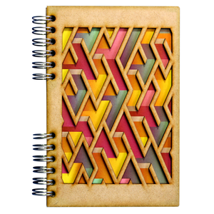 Sustainable journal - Recycled paper - Labyrinth