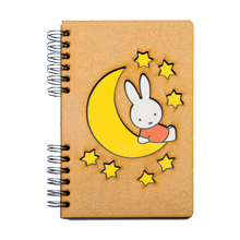 Load image into Gallery viewer, Sustainable journal - Recycled paper - Miffy on the moon
