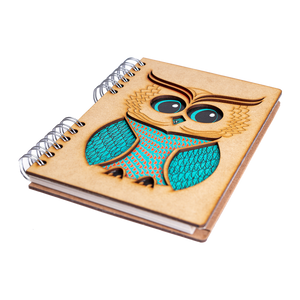 Sustainable journal - Recycled paper - Owl
