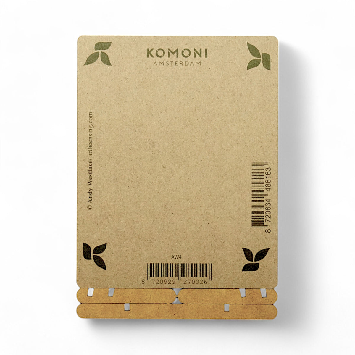 Egel Pop-up Kaart – Houten Dierenkaart