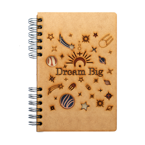 NEW! Sustainable 2023-2024 agenda - recycled paper - Dream Big