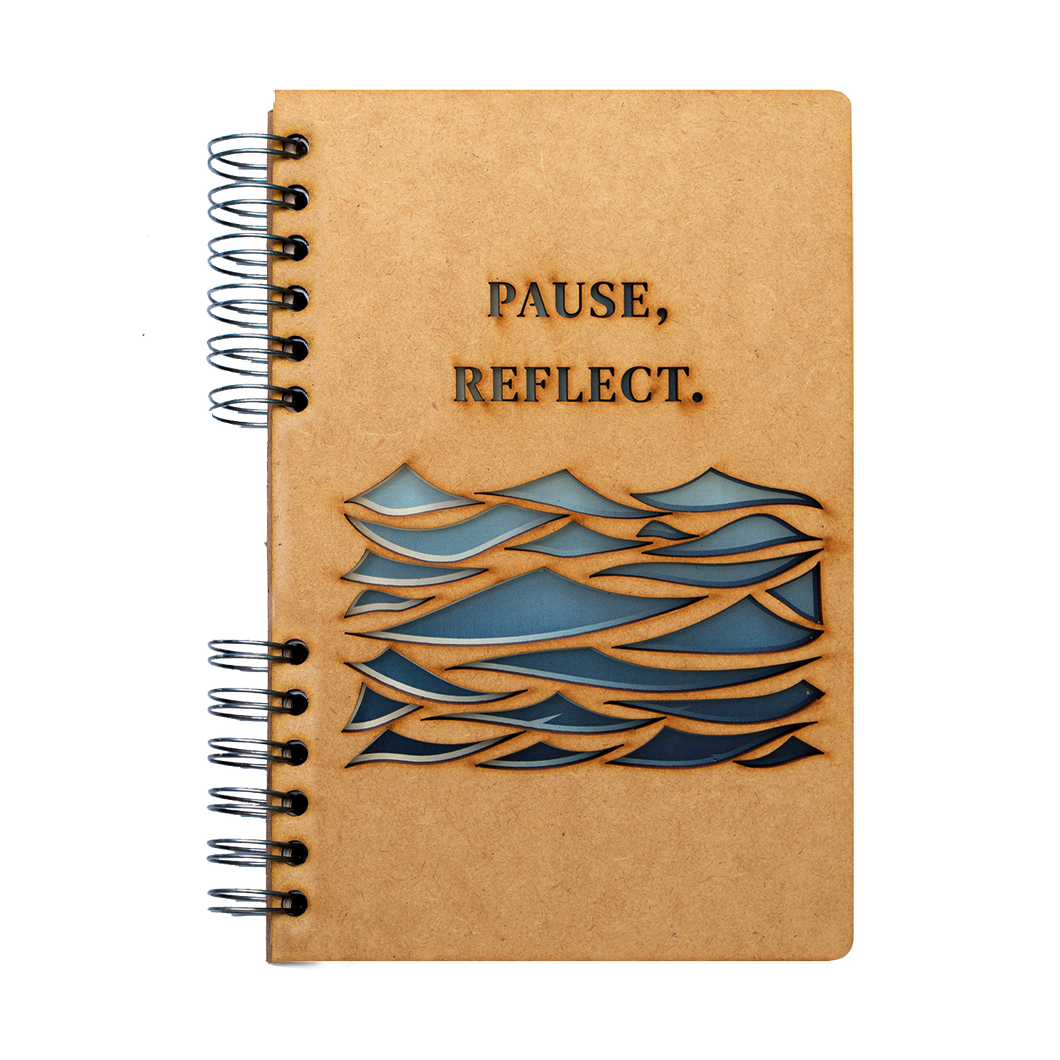 Sustainable 2024 agenda - recycled paper - Pause, Reflect