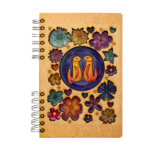 NEW! Sustainable 2023-2024 agenda - recycled paper - Lovebirds