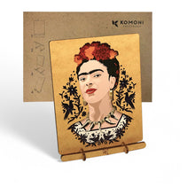 Afbeelding in Gallery-weergave laden, Frida Kahlo Gezicht Pop-up Kaart
