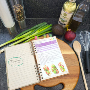 Ingrediënten Notitieboek