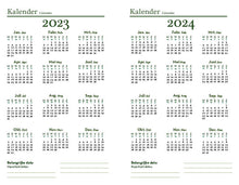 Load image into Gallery viewer, NEW! Sustainable 2023-2024 agenda - recycled paper - Lovebirds
