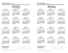 Load image into Gallery viewer, NEW! Sustainable 2023-2024 agenda - recycled paper - Pause, Reflect

