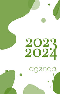 Sustainable 2023-2024 agenda - recycled paper - Amsterdam Bike
