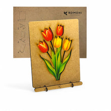 Afbeelding in Gallery-weergave laden, Tulpen Pop-up Kaart
