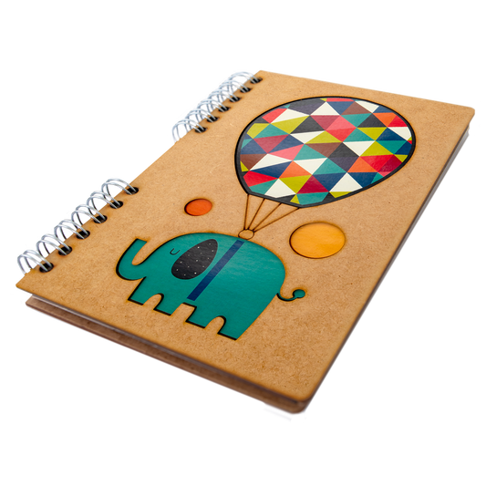 Fly High and Dream Big – Houten Notitieboek
