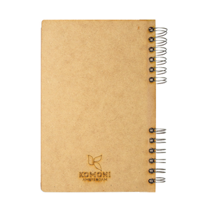 Sustainable Notebook - Recycled paper - Frida Kahlo Face