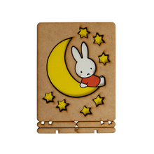 Load image into Gallery viewer, COMING SOON! Postcard - Piece of Art - Miffy on the Moon
