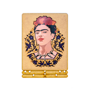 COMING SOON! Postcard - Piece of Art - Frida Kahlo face