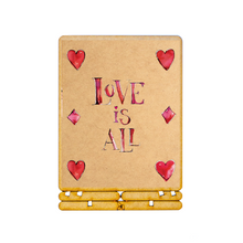 Load image into Gallery viewer, COMING SOON! Postcard - Piece of Art - Laurie van Houts - Love is All
