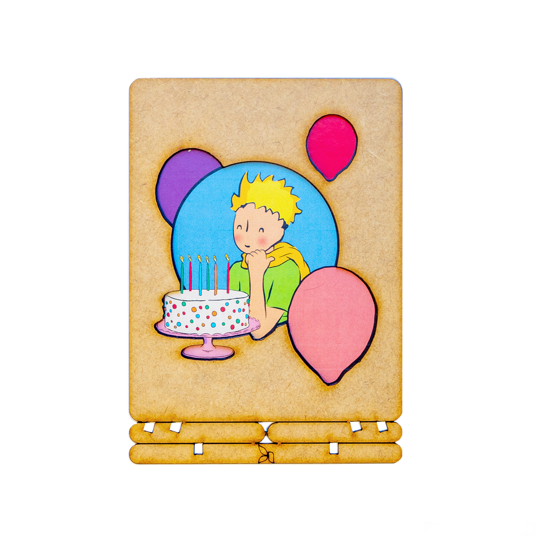 Postcard - Piece of Art - Le Petit Prince Cake