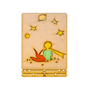 COMING SOON! Postcard - Piece of Art - Le Petit Prince stars