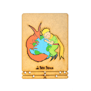 Postcard - Piece of Art - Le Petit Prince World