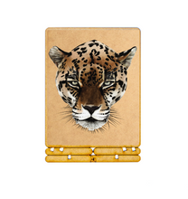 Load image into Gallery viewer, COMING SOON! Postcard - Piece of Art - Malou Kalay - Leopard
