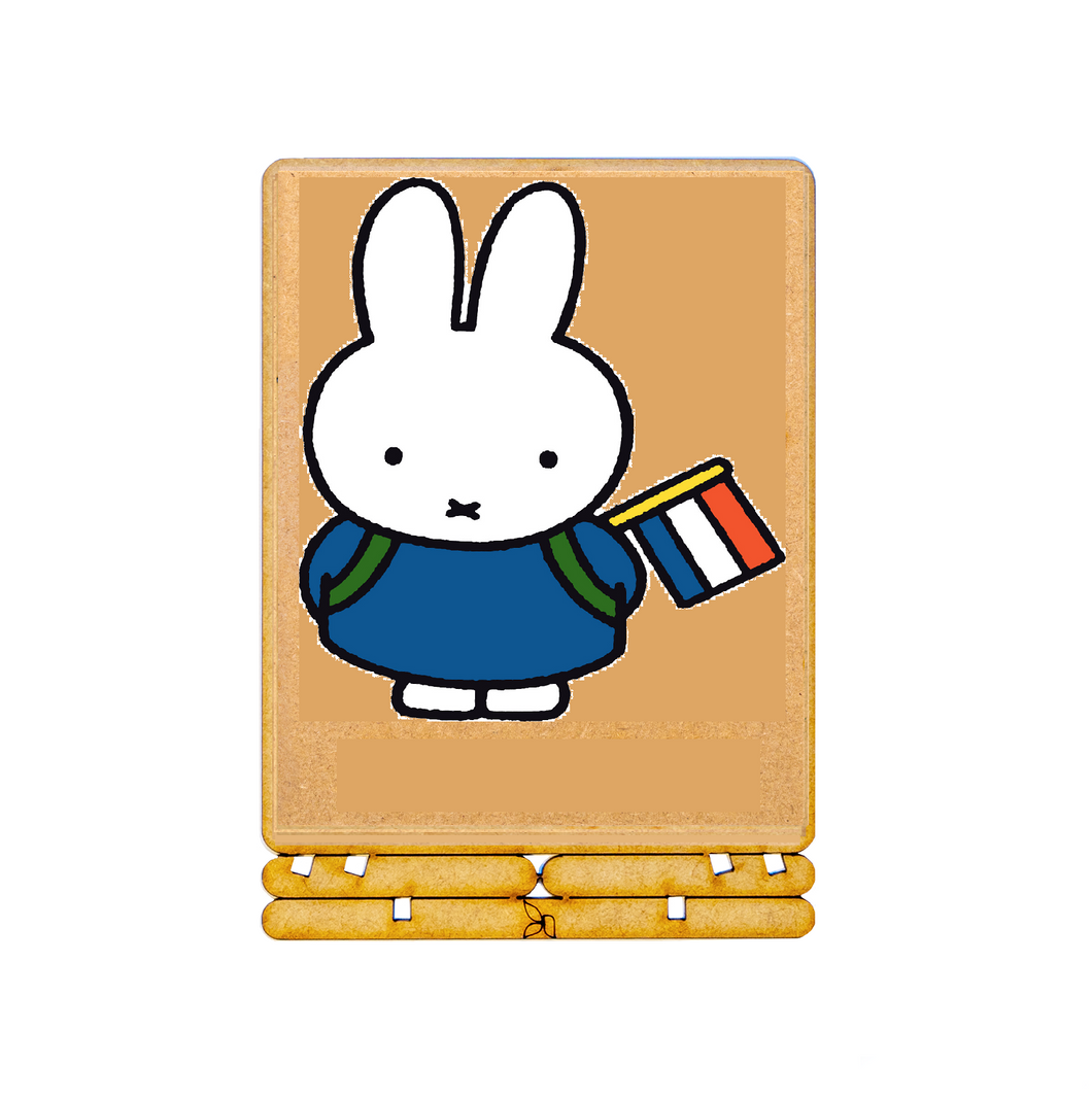 COMING SOON! Postcard - Piece of Art - Miffy with bag