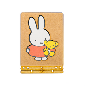 COMING SOON! Postcard - Piece of Art - Miffy with bear