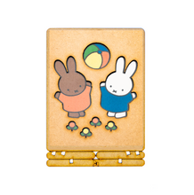Load image into Gallery viewer, COMING SOON! Postcard - Piece of Art - Miffy &amp; Nina
