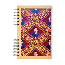 Load image into Gallery viewer, Sustainable journal - Recycled paper - Frida Kahlo Multi
