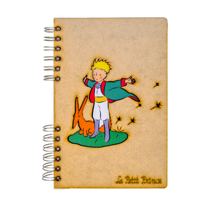 Sustainable journal - Recycled paper - Le Petit Prince arms