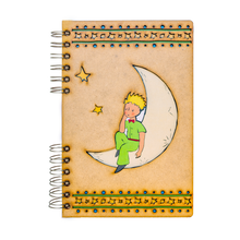 Load image into Gallery viewer, Sustainable journal - Recycled paper - Le Petit Prince on the moon
