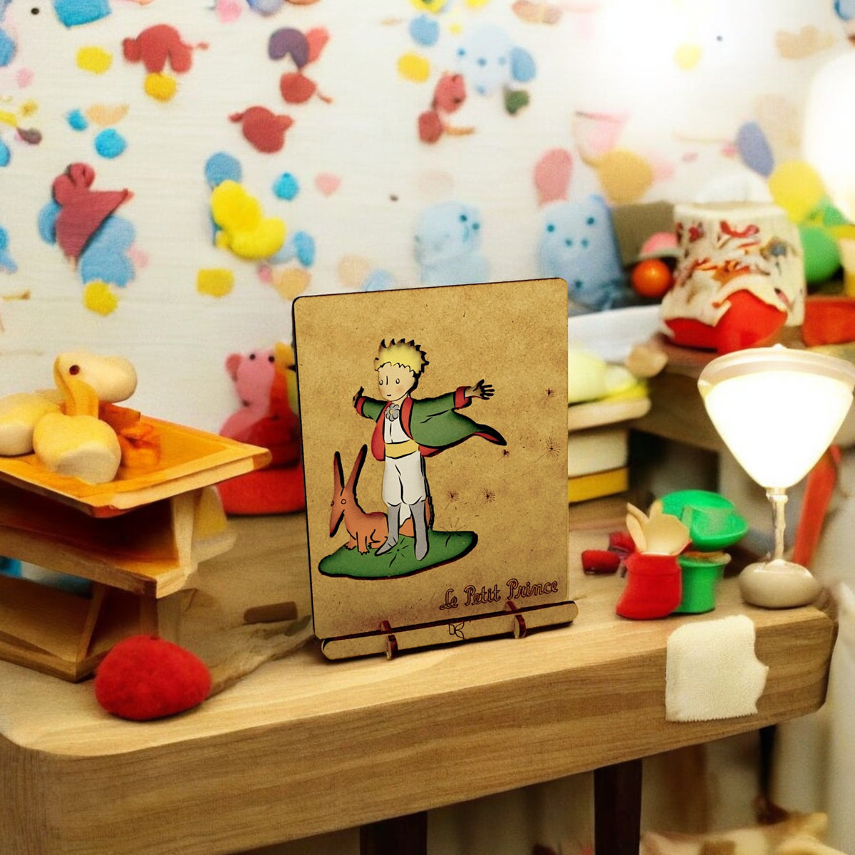 The Little Prince with Open Arms – Pop-up Card