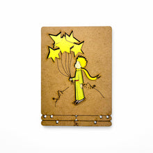 Load image into Gallery viewer, Le Petit Prince with Star Balloons Pop-up Art
