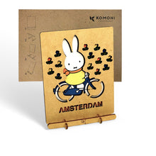 Afbeelding in Gallery-weergave laden, Nijntje op de Fiets Amsterdam Pop-up Kaart
