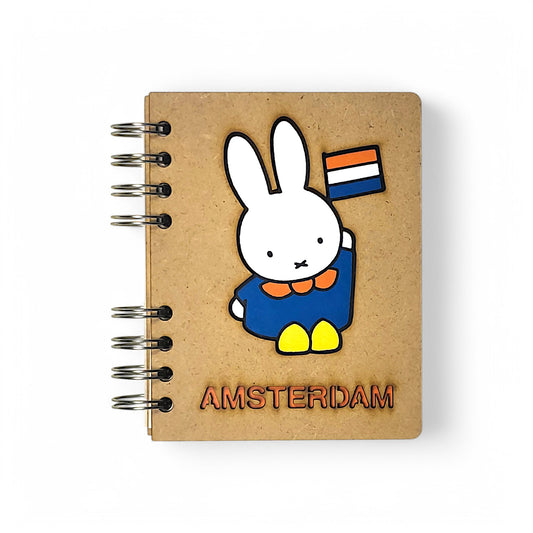 Nijntje met Hollandse Vlag – Houten Notitieboek