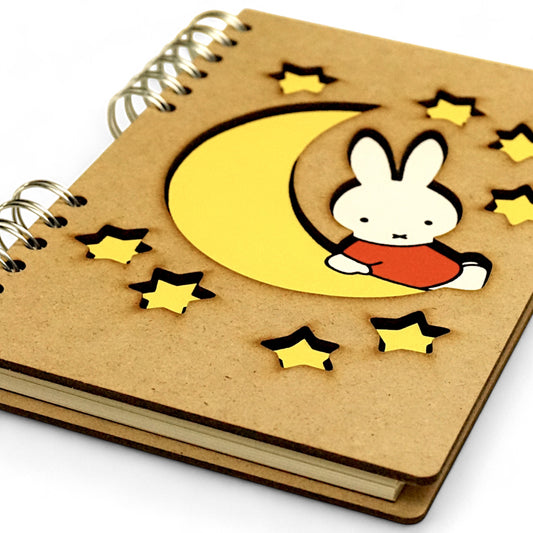 Nijntje op de maan notitieboek A5 – uniek cadeau